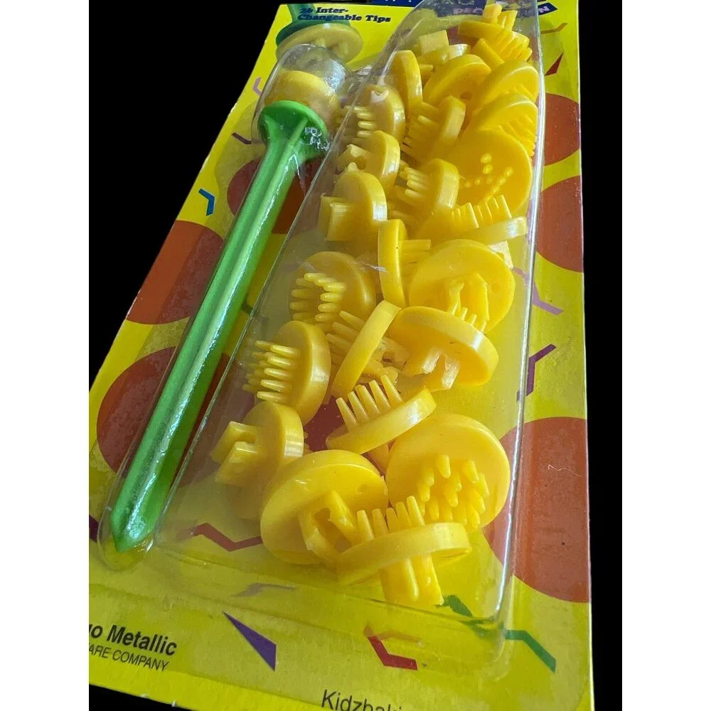 Kidz Baking Club Alphabet Dot Tippers, Baking Decorations Clay Or Paint Stampers